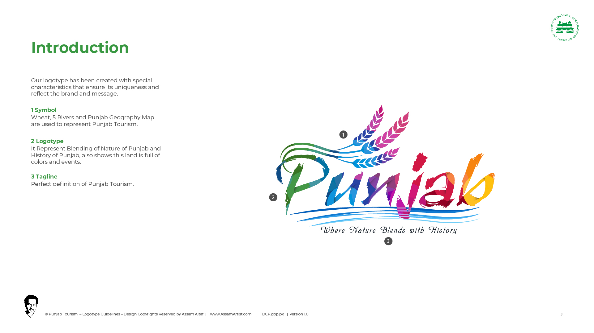 Punjab Tourism Logo Guidelines intro