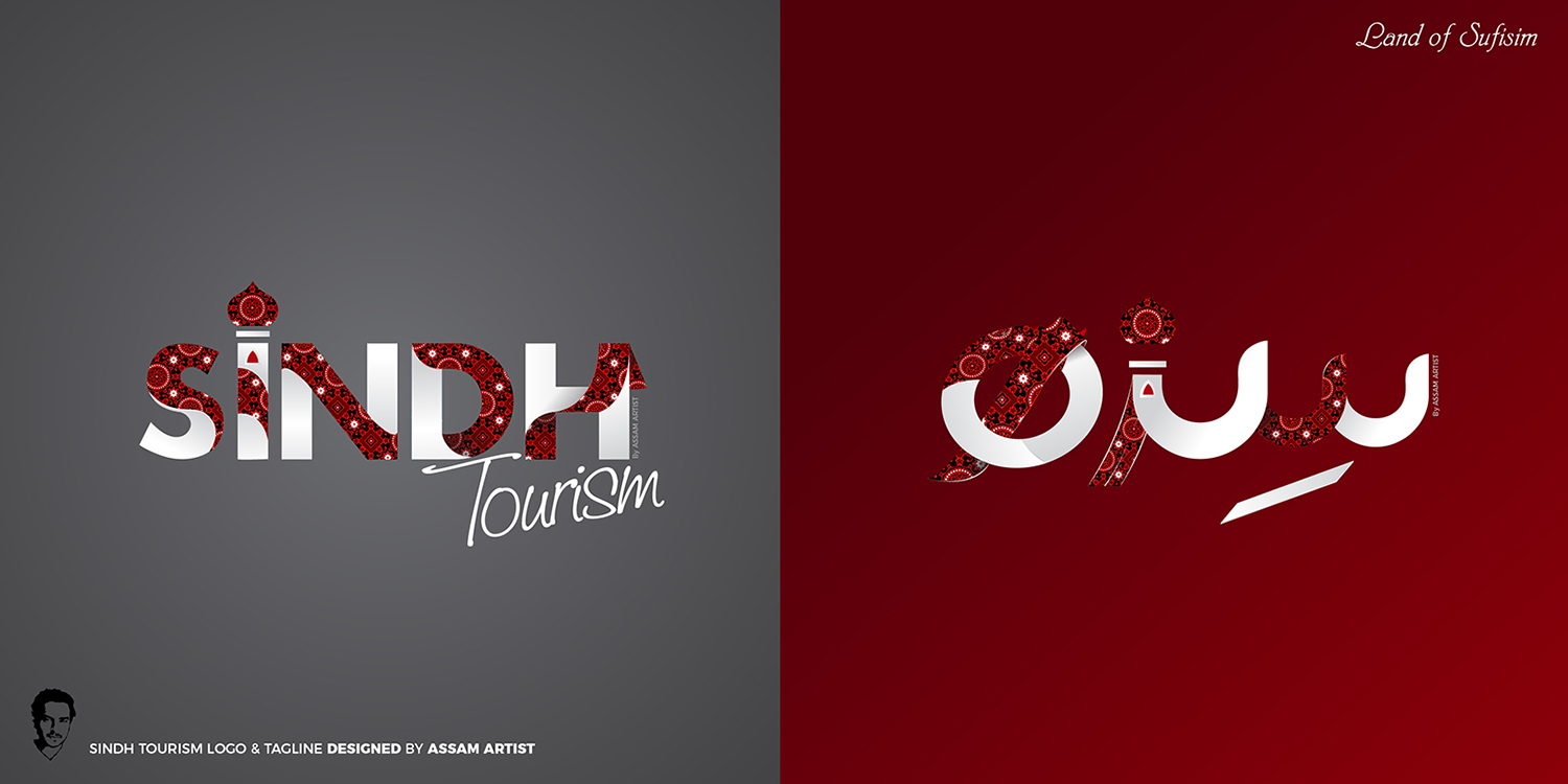 Official Sindh Tourism Logo of Pakistan