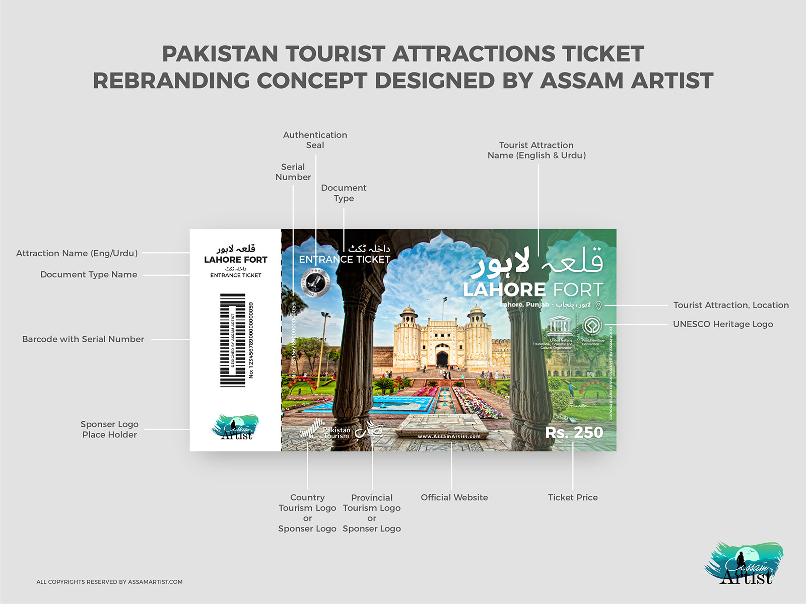 Pakistan Tourist places tickets