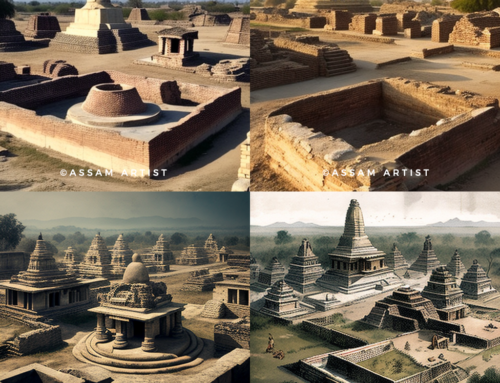 Dharmarajika Stupa | Gandhara Sites | Old Taxila City Ai Images